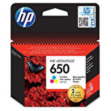 HP CZ102AE (650) UC RENKLI MUREKKEP KARTUSU 200 SAYFA