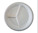 Ekolojik Tabak 3 Gözlü 25 cm 10 inc ( 500 Adet )