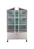 İSTANBUL KAFES MODEL 6D PVC KUŞ DOLABI (KURULU GÖNDERİM)