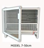 İSTANBUL KAFES MODEL 07 PVC KUŞ DOLABI (KURULU GÖNDERİM)