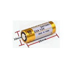 Mettzchrom 23A 12V Alkalin Pil Garaj Bariyer Kepenk Oyuncak Alarm Kumandası Kapı Zili Pili 5 Adet A23 E23A MN21 MS21 L1028 VA23GA