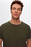 Ds Damat Comfort Haki %100 Pamuk T-Shirt 6HC14ORT02006 6HC14ORT02006