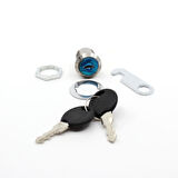 CANEX MANDALLI ÇEKMECE KİLİDİ NİKEL 25 MM