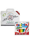 Barker Akademi Funny Mat Mini Set + Carioca Jumbo Keçeli Boya 12'li