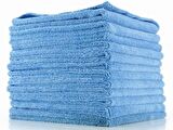 MF SuperClean Mikrofiber OTO Cila Bezi 12'li Paket - 40x40 cm - Lazer Kesim MK-00112
