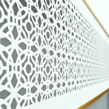 Lazer Stor Perde - Renkli Çıta Detaylı