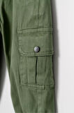 Çift Cepli Kordonlu Jogger Gabardin Erkek Çocuk Pantolon
