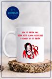 Baskılı Kupa Bardak Seramik Mug - Ben iyi biriyim ama eğer kötü olmam gerekirse o konuda da iyi biri