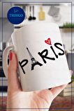 Baskılı Kupa Bardak Seramik Mug- Paris