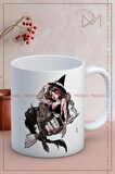 Baskılı Kupa Bardak Seramik Mug -  Witch
