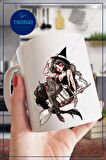 Baskılı Kupa Bardak Seramik Mug -  Witch