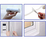 Hava Geçirmez Kapı Altı Pencere Bandı Böcek Önleyici Şeffaf 38mm Şerit Bant 3Metre