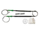 Kayoto Audi A6 2004-2011 Cam Kriko Teli Arka Sol Tamir Takımı KY21470T