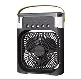 Masaüstü Taşınabilir Buzlu Vantilatör Su Soğutmalı Led Işıklı Soğutucu Fan Aır Cooler Fan