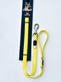 Orion Silikon Kaplı Köpek Gezdirme Kayışı Sarı 2X127 Cm