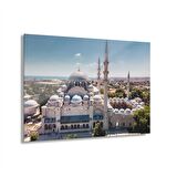 LEYLASER  Süleymaniye Camii İslam Cam Tablo Duvar Dekoru
