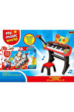 Toycraft Ayaklı Oturaklı Mikrofonlu ORG Eğlence Seti MY66311-L