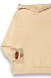 Erkek Çocuk Kapüşonlu Kalın Basic Sweatshirt