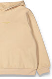 Erkek Çocuk Kapüşonlu Kalın Basic Sweatshirt
