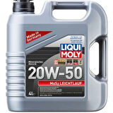 LIQUI MOLY 20W50 Motor Yağı MoS2'li LEICHTLAUF 4 Litre