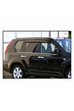 Nissan X-trail Krom Cam Çıtası 6 Prç. 2007-2014 P.çelik
