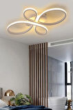 Lalezar Modern Sarkıt Plafonyer Led Avize - 3 Renk Kumandalı