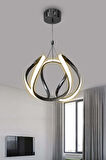 Arya Topsuz Led Avize 2 mt - Salon & Oturma Odası Avizesi