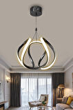 Arya Topsuz Led Avize 2 mt - Salon & Oturma Odası Avizesi