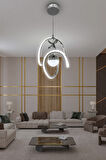 Badem Tek Toplu Modern Sarkıt Led Avize 