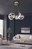 Kuzey Modern Sarkıt Led Avize 40 cm 