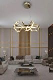 Kuzey Modern Sarkıt Led Avize 40 cm 