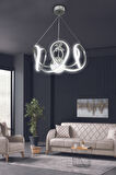 Melisa Modern Sarkıt Led Avize Powerled Lümen Gücü Yüksek 
