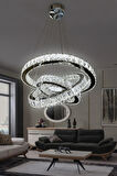 Bestof 3 Katlı Daire Taşlı Ledli Modern Avize