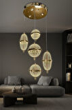 Orbella 5 li Sarkıt Led Avize