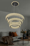 Lara 3 Katlı Modern Led Avize
