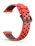 Huawei Watch Fit 2 Uyumlu Correa Delikli Spor Silikon Kordon Kayış
