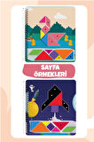Çocuğumun Cırt Cırtlı Tak - Çıkar Tangram Aktivite Kitabı 1-3 Yaş, Okul Öncesi Eğitimi 70 Adet Cırt
