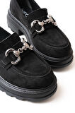 ASKA SHOES 745-773  Günlük Yüksek Tabanlı Loafer Ayakkabı