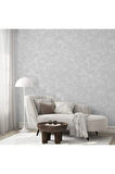 Abstract Strokes Design Duvar Kağıdı, Gümüş, Gri, Icon 24112-1, 16,50 M²