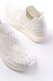 DM-707  Beyaz Fileli Faillant Taban Taş Aksesuarlı Günlük Spor Ayakkabı