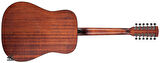 AKUSTİK GİTAR, 12 TELLİ, OPEN PORE, LADİN KAPAK,