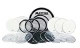 16" WHITE DRUM HEAD 0.125MM TAIWAN