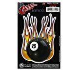 GTR TATTOO- FLAME 8 BALL STİCKER