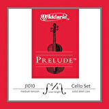 CELLO TEL SETİ, PRELUDE, 10 SETLİK PAKET, 4/4 SCAL