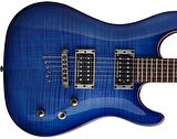 ELEKTRO GİTAR CUSTOM, MAVİ BURST, Seymour Duncan S