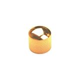 GİTAR POT. DÜĞME BAŞLIĞI (KUBBELİ) METAL, GOLD, (1