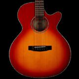 ELEKTRO AKUSTİK GİTAR, SATİN SUNBURST, LADİN KAPAK