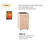CAJON PATTERN WOOD FRONT SINGLE SNARE BLACK  :MAXT