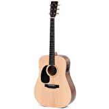 Sigma DMEL Solak Elektro Akustik Gitar (Natural)