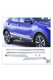 Nissan Qashqai Krom Yan Kapı Çıtası 6 Prç. 2013-2020 P. Çelik